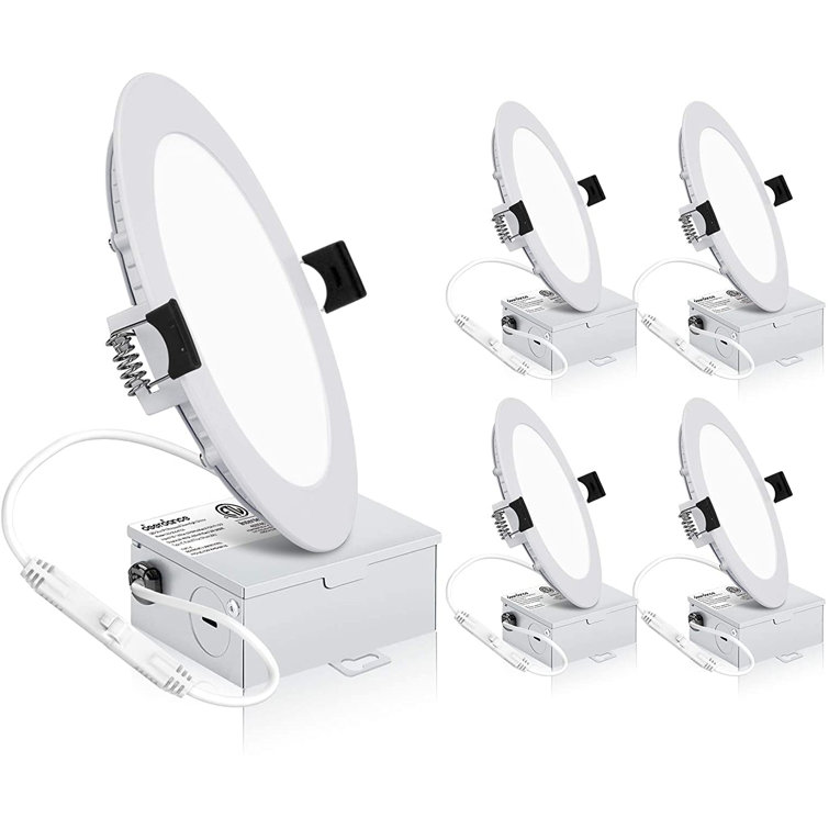 Deerdance 6"UltraSlim Recessed Ceiling Light Energy Efficient,Led